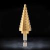 Hex Shank Hole Cutter High Speed Steel Step Drill Bit Set Durable Step Drill Bit  Wood