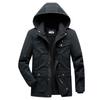 New Autumn and Winter Cotton-padded Jackets for Men, Medium-length Winter Jackets, Winter Large-size Casual Cotton-padded Jackets for Men