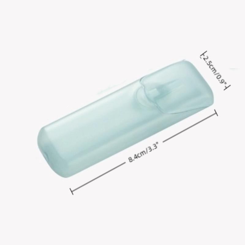 Mini Storage Box Travel Portable Transparent Toothpick Cotton Swab Box For Outdoor Travel Kitchen Restaurant Supplies