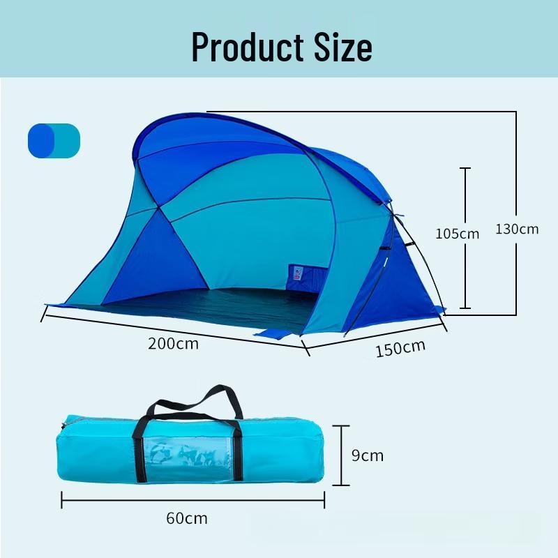 ZISIZ Outdoor Fishing Beach Tent