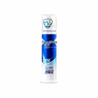 Отбеливающая зубная паста с помпой, для чувствительных зубов, с эффектом охлаждения, цвет Полярный белый