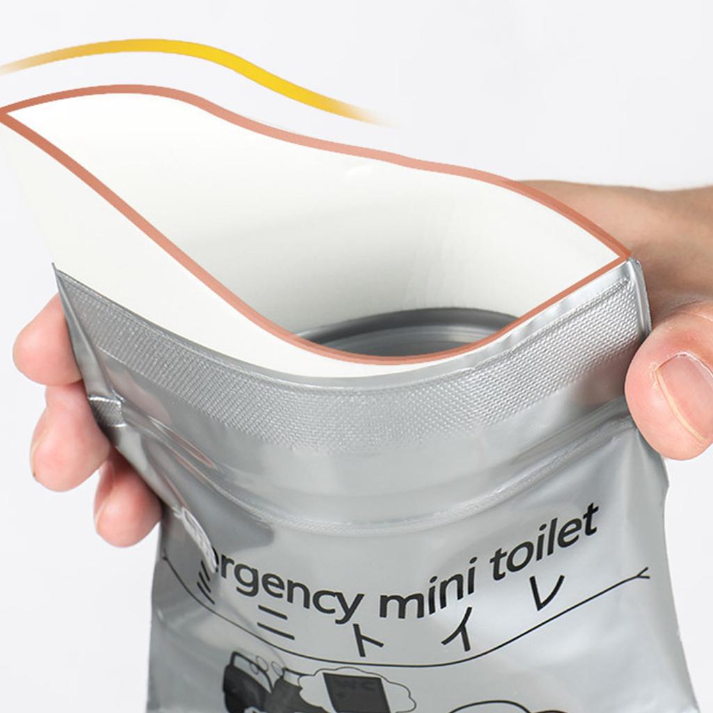 Одноразовые мешки для мочи, портативные 700 мл, дорожные мешки для мочи для путешествий на открытом воздухе, аварийного кемпинга