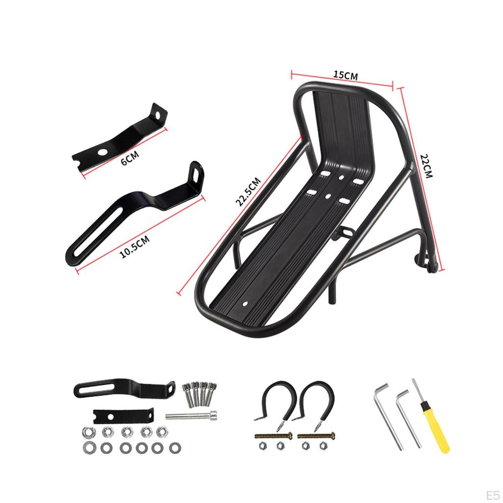 Держатель велосипедной вилки, быстроразъемное крепление из алюминиевого сплава, фиксированное переднее крепление