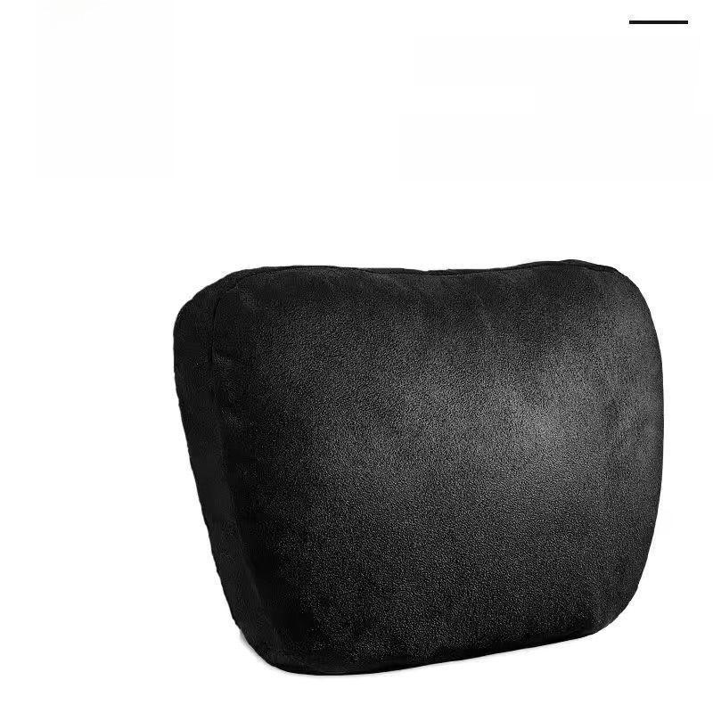 Подголовник для автомобиля, подушка для шеи, поддержка талии, замшевая подушка на спинку сиденья для Mercedes-Benz S-класса, универсальная подушка для автомобиля.
