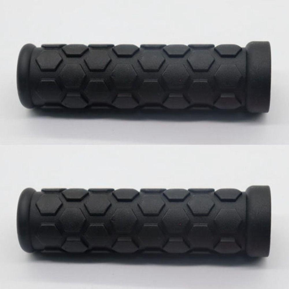 1 Pair Anti-slip Bicycle Handlebar Cover Shock Absorption Rubber Grip Mountain Bike Accessories