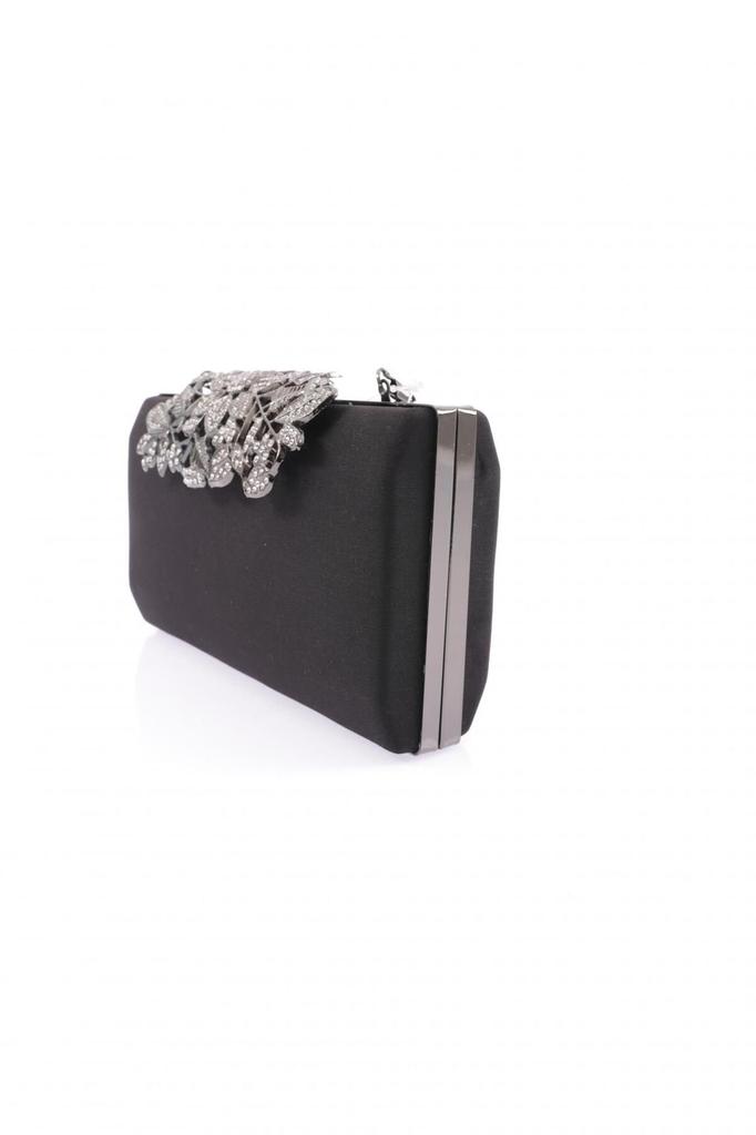 Women's Stylish and Useful Evening Dress Bag 260-23Y Women's Evening Dress Clutch Bag Laser Black