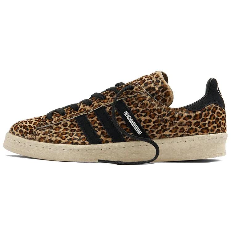 adidas Campus 80s 'Leopard' (Unisex) Black / Leopard Skate Shoes GX5004