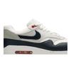 Nike Air Max 1 SP 'Patch' (Unisex) White / Obsidian / Red Running Shoes 704901 146