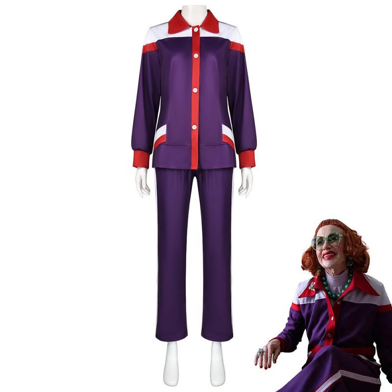 Gladys Cosplay Costume Purple Set Halloween Comic Con Role Play Street Style Outfit Themed Events