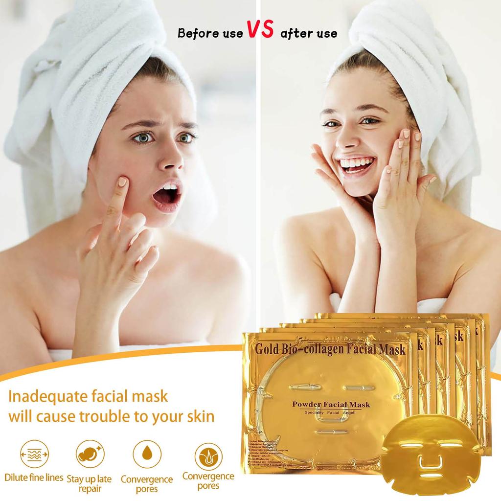 Collagens Mask Lightens Fine Lines Firms And Moisturizes Crystal Mask 15ML