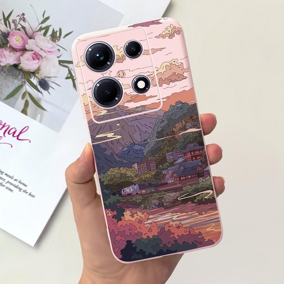 For Infinix Note 30i Case X6716 Cute Astronauts Cartoon Cover Soft Silicone Phone Case For Infinix Note 30 Pro Note30 VIP Bumper