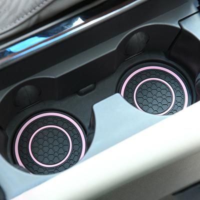 Автомобильная подставка для чашки, высокая подставка для кружки, устойчивая к температуре, водонепроницаемая, нескользящая, подставка из ПВХ