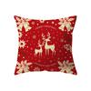 Christmas Theme Christmas Decoration Printing Pattern Cushion Cover Home Living Room Sofa Decoration Pillow Pillow Cover