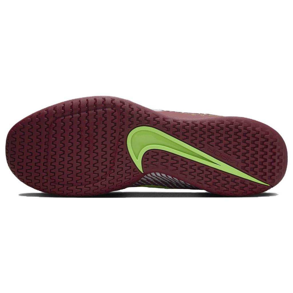 Nike Court Air Zoom Vapor 11 HC White Team Красные мужские кроссовки Lime-Blast DR6966-104