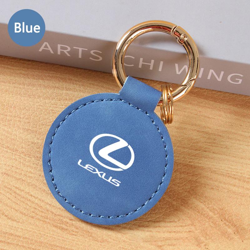 Leather Car Keychain Key Ring Pendant Lanyard Gift For Lexus IS250 IS300 RX330 RX350 GX200 GX300 LX470 LX570 Styling Accessories JM3