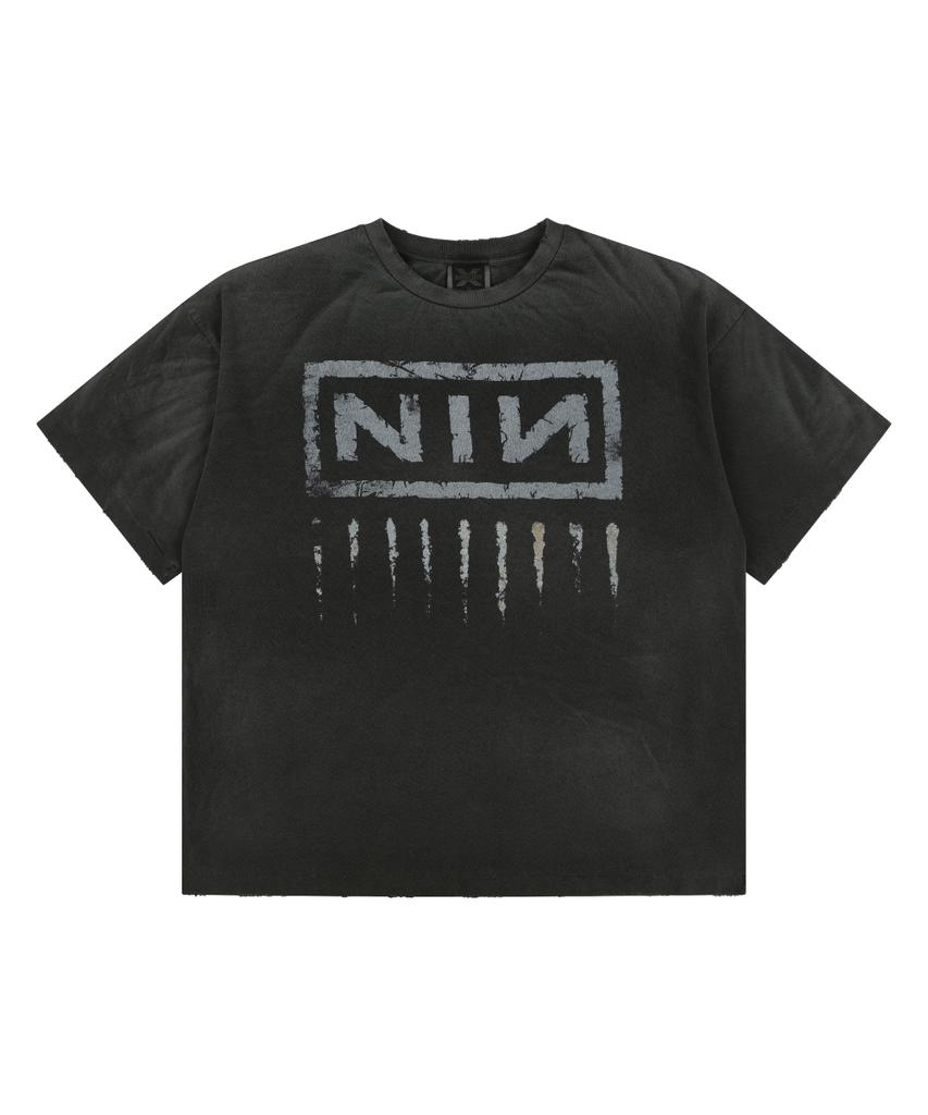Ameoliegseu Футболка с коротким рукавом Nine Inch Nails The Downward Spiral