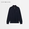 Tommy Hilfiger Мужской пуловер с воротником-стойкой на молнии до середины