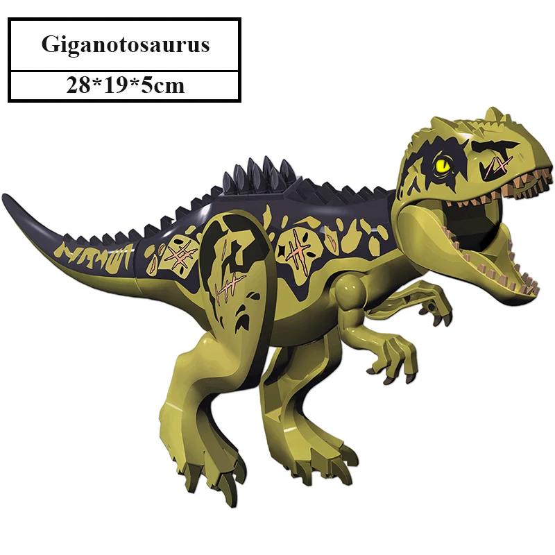 2025 Парк Мира Юрских Динозавров Спинозавр Барионикс Теризинозавр Индоминус Рекс Строительные блоки Кирпичики Детские Рождественские игрушки
