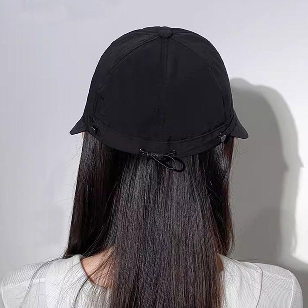 Пляжные шапки с хвостиком, складная панама, летние быстросохнущие козырьки для мужчин и женщин