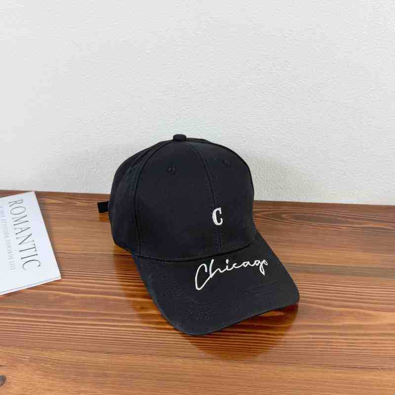 Fashion Hat new spring baseball cap embroidered letters Korean version ins men's and women's fashion trend casual sports curved brim cap
