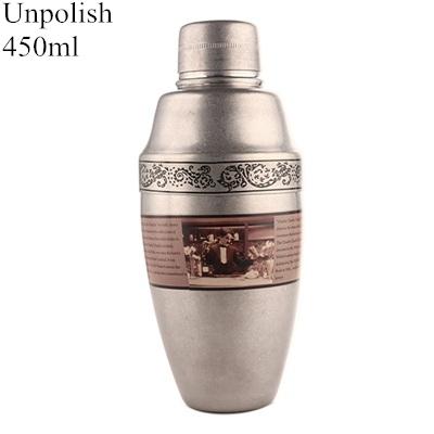 500ml/800ml Engraving Skull Stainless Steel Cocktail Boston Bar Shaker Bar Tools Barware