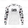 Men Women UV Protection Fishing Shirt Long Sleeve Quick Dry Hooded Outdoor Sport Top UPF 50 Summer