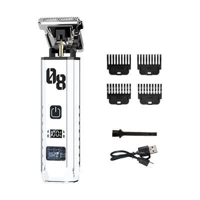A65T-Машинка для стрижки волос Мужская машинка для стрижки Волос Бритва Парикмахерская машинка Бритва для мужчин Триммер для бороды Машинка для стрижки волос Белая