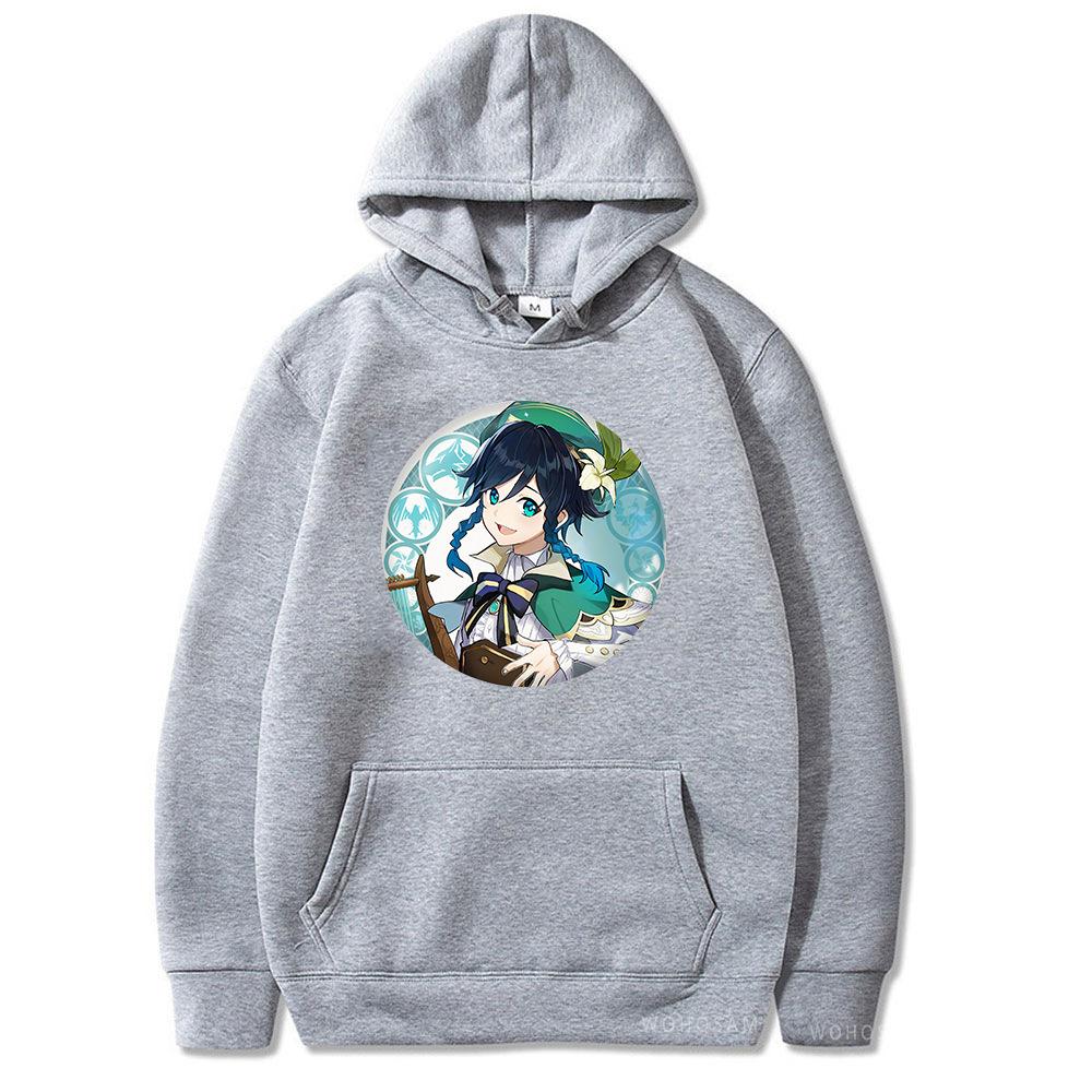 Популярные Игры Аватар Худи Мужское и Женское Харадзюку Оверсайз Пуловер Уличная Одежда Унисекс Осенне-Зимний Свитер