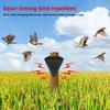 Отпугиватель птиц Сигнализация Животные Сирена Сигнализация Отпугиватель Кабанов Солнечный Водонепроницаемый Уличный Безопасность Дом Датчик Животных Свет Анти-дикий