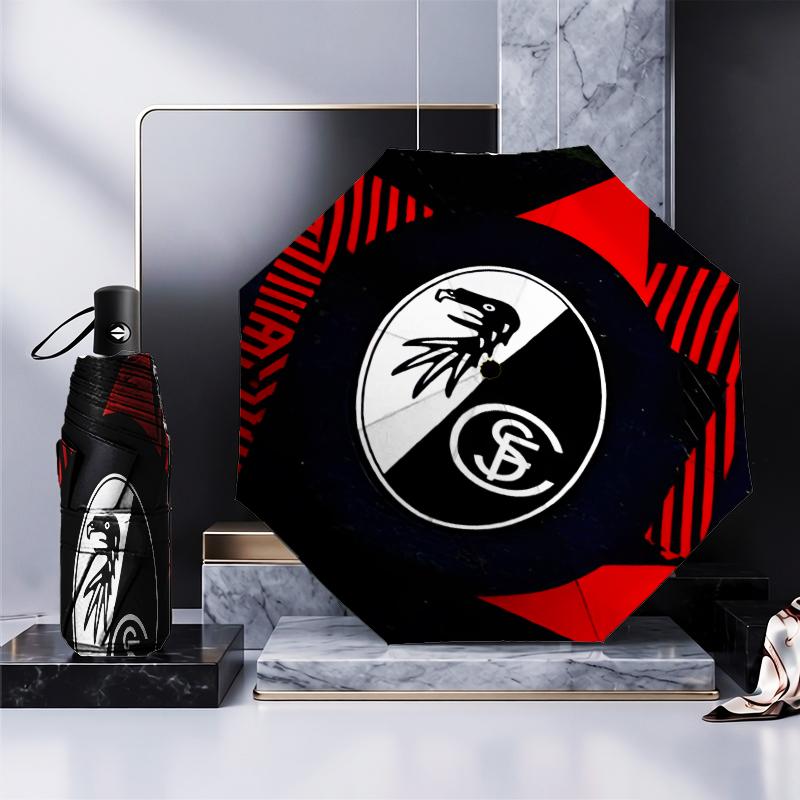 Eagle Symbol Frei-burg Football Umbrella 8-Frame for Travel, Camping, Casual Lightweight Portable Umbrella, Essential for Every Family Holidays Gift