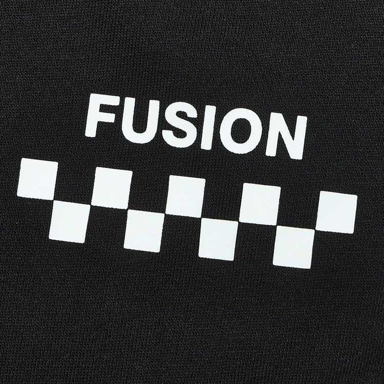 Fila Fusion Униформа Письмо Средняя посадка На шнурке Модные Повседневные Вязаные Спортивные брюки Мужские брюки Черный T11M415602F-BK