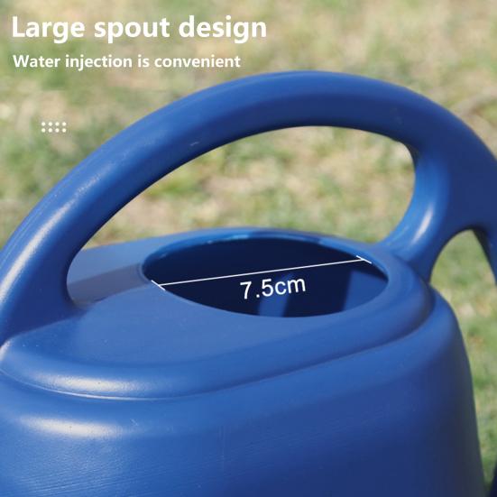 Лейка большой емкости, нескользящая, с длинным носиком, с защитой от падения, устройство для полива садовых цветов для заднего двора