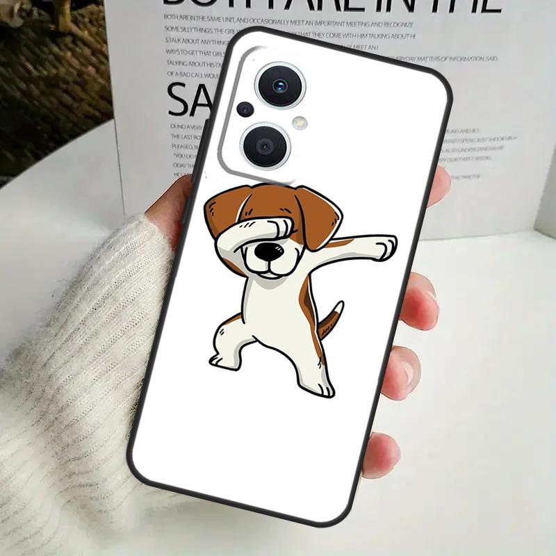 Beagle Puppy Dog Case For OPPO Reno 10 Pro 11F 4 5 6 7 8 Lite 4Z 5Z 8T OPPO Find X2 X3 X5 Lite X6 Pro Cover