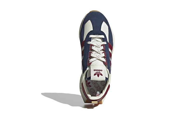 adidas Originals Retropy E5 Удобные износостойкие низкие спортивно-повседневные кроссовки Синие Красные Подростковые GW1650