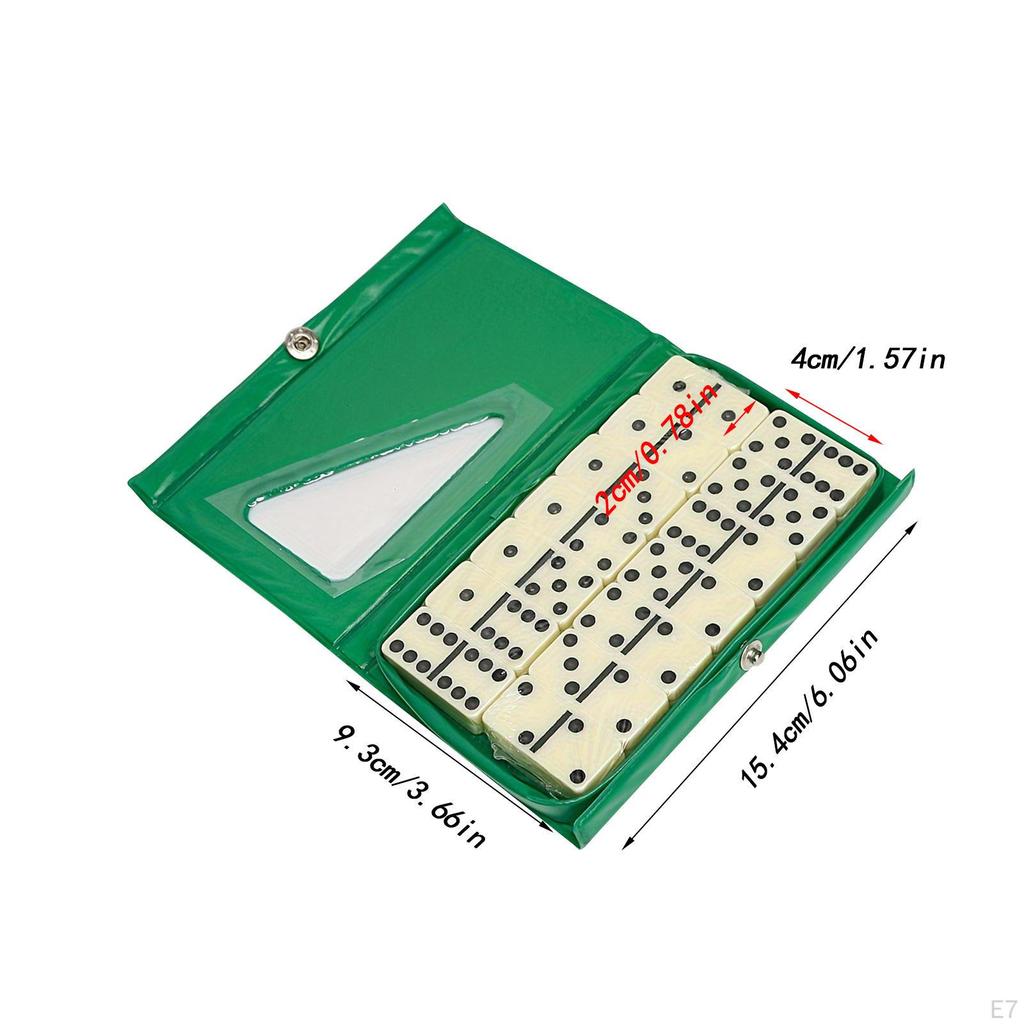 Набор домино, 28 предметов, двойная игра, шесть игр, вечеринка, сувениры, доска с номерами, таблица