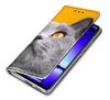 Etui Typu Portfel Do Honor Magic7 Lite - Pokrowiec Bluemoon Nadruk + Szkło 9H