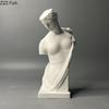 Гипсовая статуэтка древнегреческой девушки Настольное украшение Орнаменты Фигурки Скульптура Практика рисования Раскрашивание Учебное пособие
