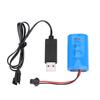 Upgraded Rechargeable Battery 7.4V 500mAh With USB Cable for WPL / Crawler / Military RC Car