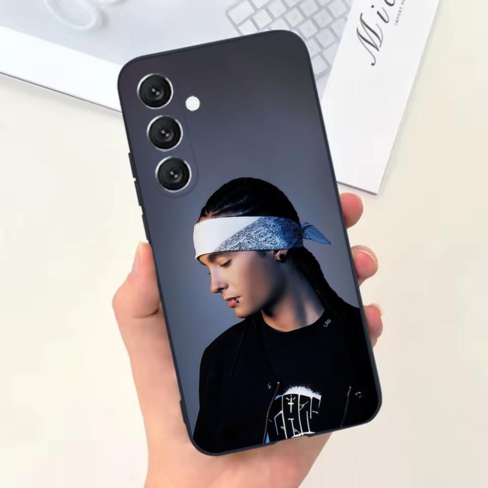 Чехол для телефона T-Tom Bill K-Kaulitz Tokio el для Samsung Galaxy A13,A21s,A22,A31,A32,A52,A53,A71,A80, Мягкий черный корпус