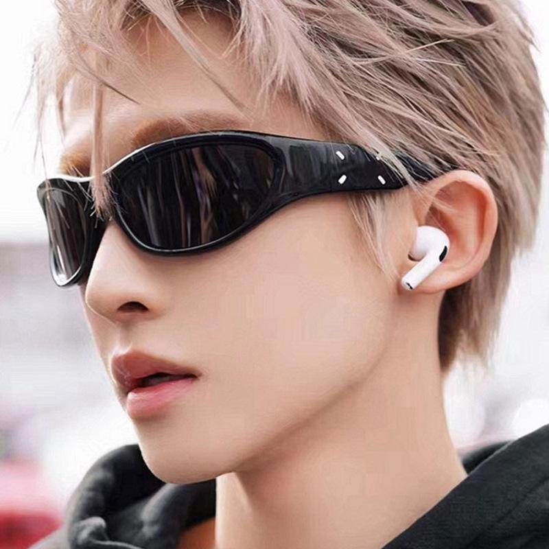 Jenine sunglasses female YK retro babes future technology sense outdoor riding advanced sense sunglasses