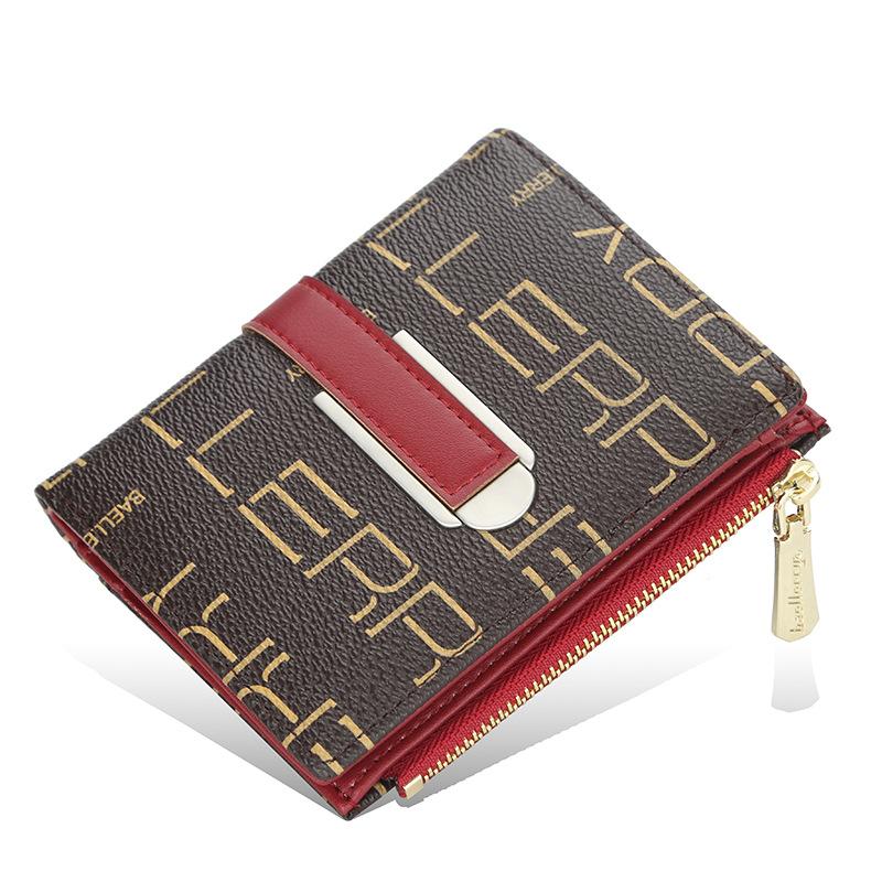 Baellerry Женский мини-кошелек из искусственной кожи, модный кошелек на молнии с держателем для карт, женские повседневные кошельки