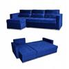 Varius Corner Sofa Bed with Sleeping Function Family Furniture Cornea Velvet Velvet