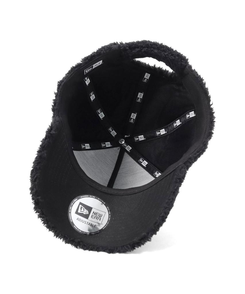 Шапка Норка флис Боа черный БЕСПЛАТНО 940AFVS Норка флис однотонный черный [New Era] 9FORTY-A