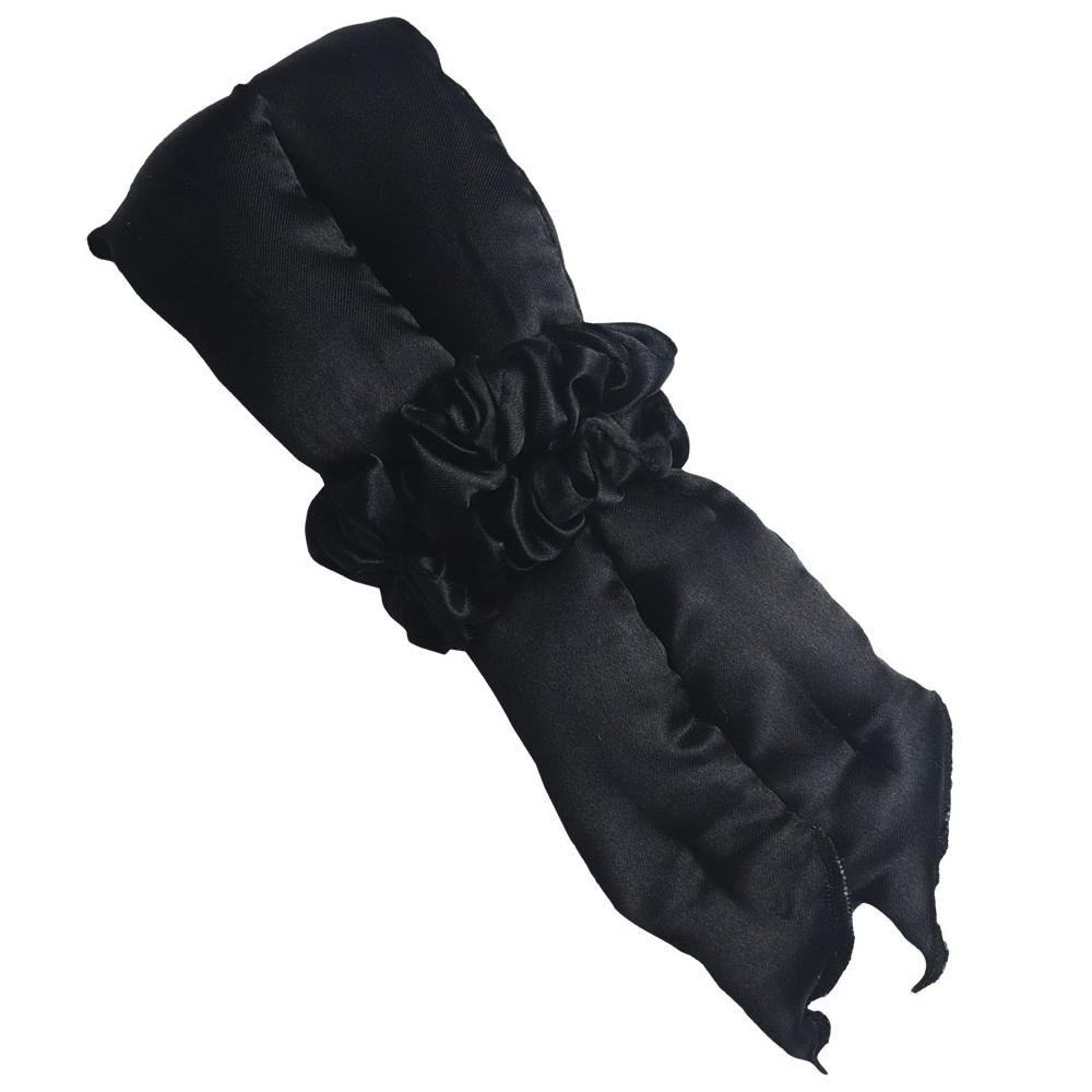 Спортивные мягкие бигуди для волос без нагрева, локоны, повязка на голову, ленивые щипцы для завивки во сне, женские волнообразные бигуди из шелка и сатина без нагрева, волшебные бигуди для волос