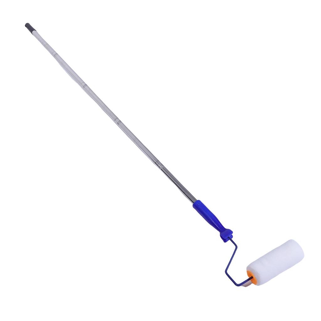 Paint Brush Extender Set Paint Roller Extension Poles Clamp Brushes 4 Inch for Professional Painting