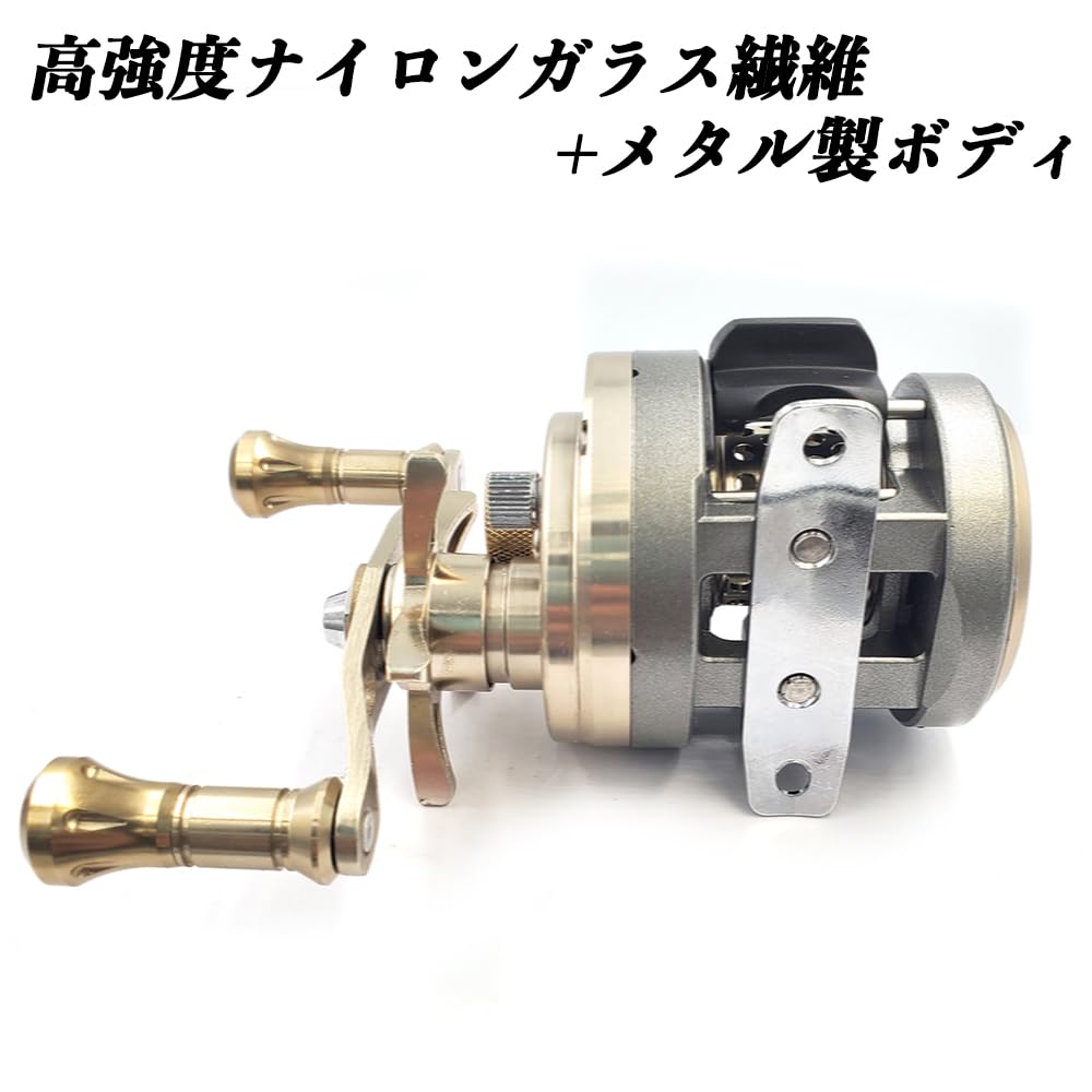 Катушка VISPREA Катушка для приманки Рыболовная катушка Барабанная катушка Левосторонняя Правосторонняя Легкая шпуля с мелкой канавкой Фрикцион 6 кг Передаточное отношение 7,0:1 Алюминиевый сплав