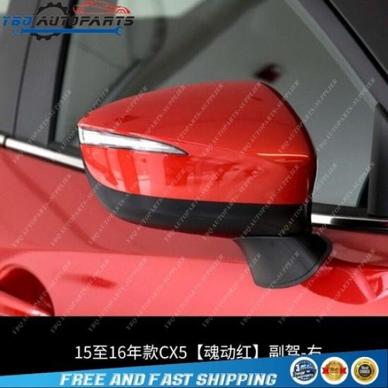 For Mazda CX-5 CX5 2015 2016 Car Wing Door Side Mirror Cover Shell House Cap