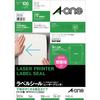 Label Sticker Laser Correction Type A4 Uncut 100 Sheets 28374 A-One