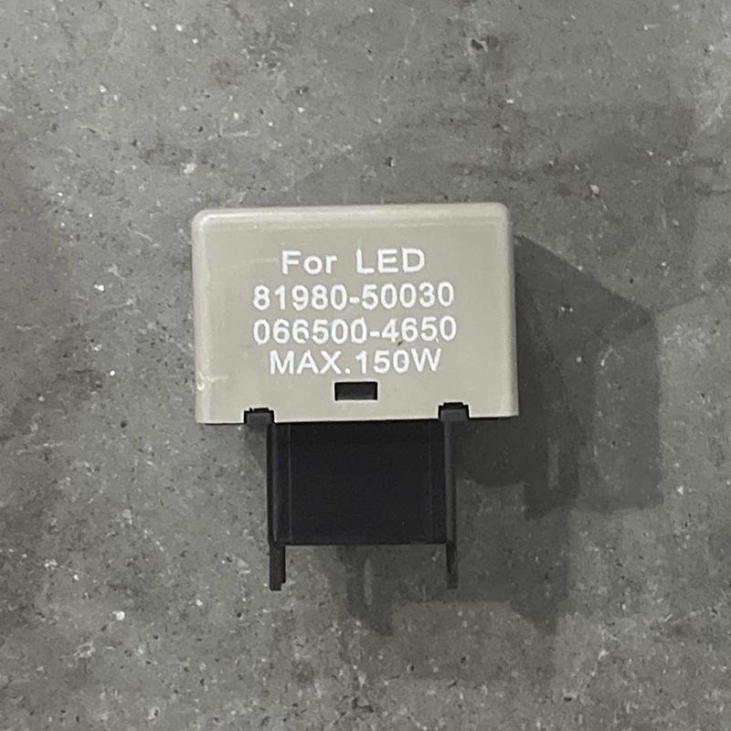 Регулируемая скорость указателя поворота 81980-50030, совместимая с Lexus Toyota Fj Cruiser для Sienna, электронное реле мигалки