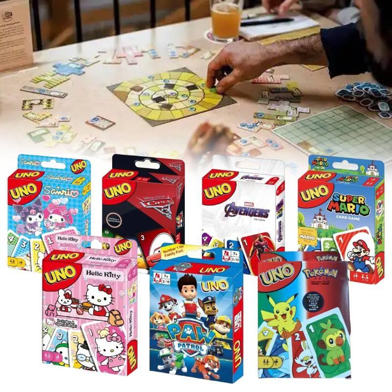 Универсальный многоцветный набор игральных карт для семейных игровых вечеров и социальных посиделок